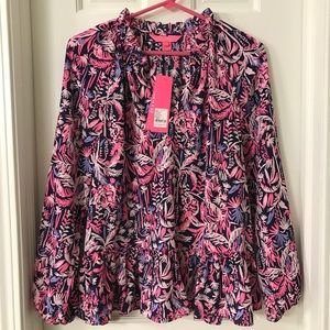 NWT Lilly Pulitzer Savanna Top - Small
